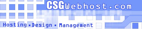 CSGWebhost.com - Personal Web Management